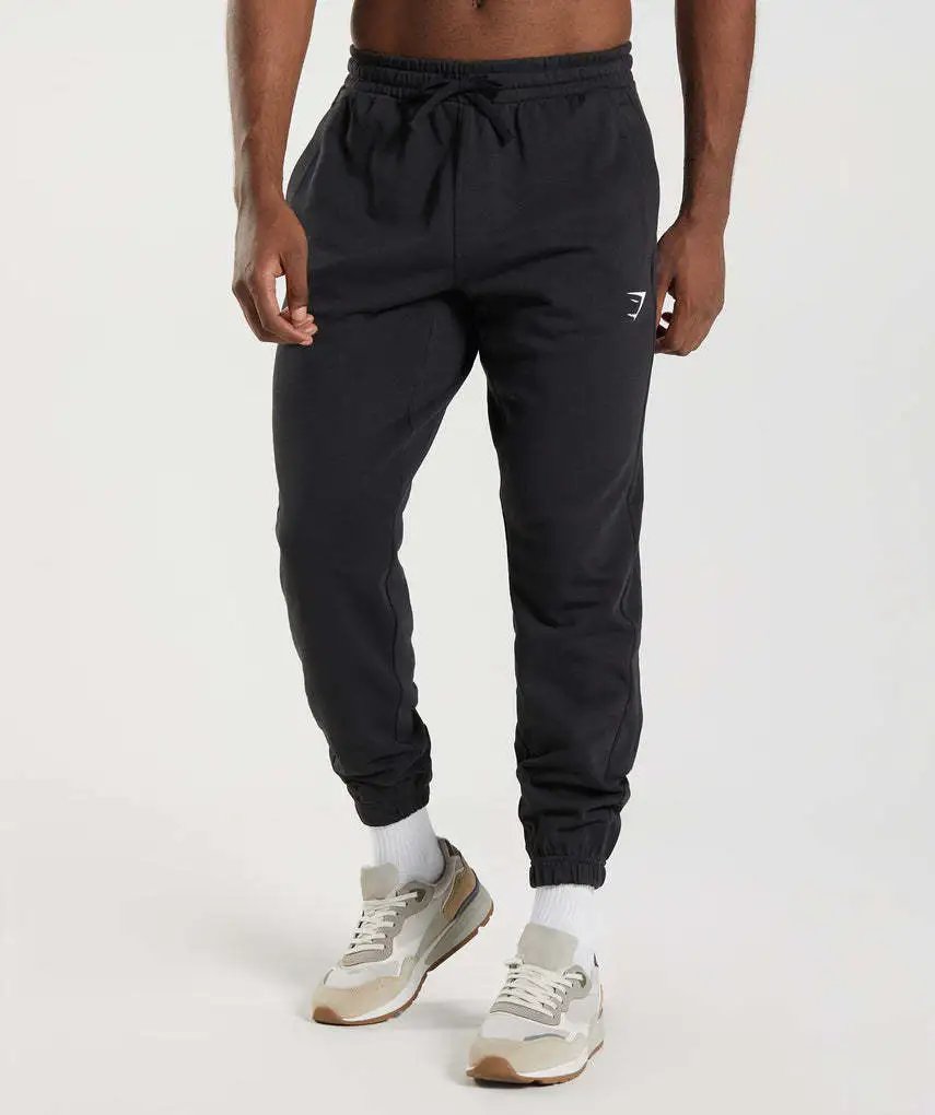 GYMSHARK essential jogger宽松舒适运动健身休闲毛圈运动长裤男 - 147367