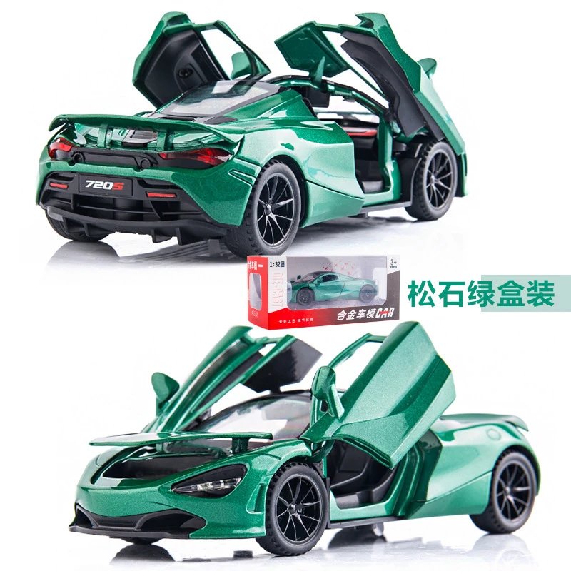 McLaren 720S Green Diecast Model Car Electronics
