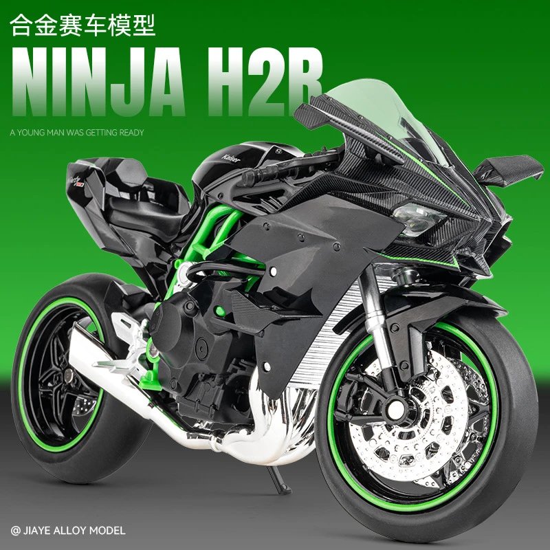 1:12 Ninja H2R Diecast Motorcycle Model - Toy Picks, Model Bike Spreadsheet, Scale Model List - 141366