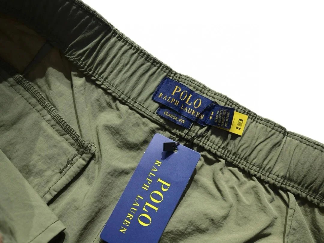 Polo Ralph Lauren Classic Fit Swim Trunks Green Shorts - 8