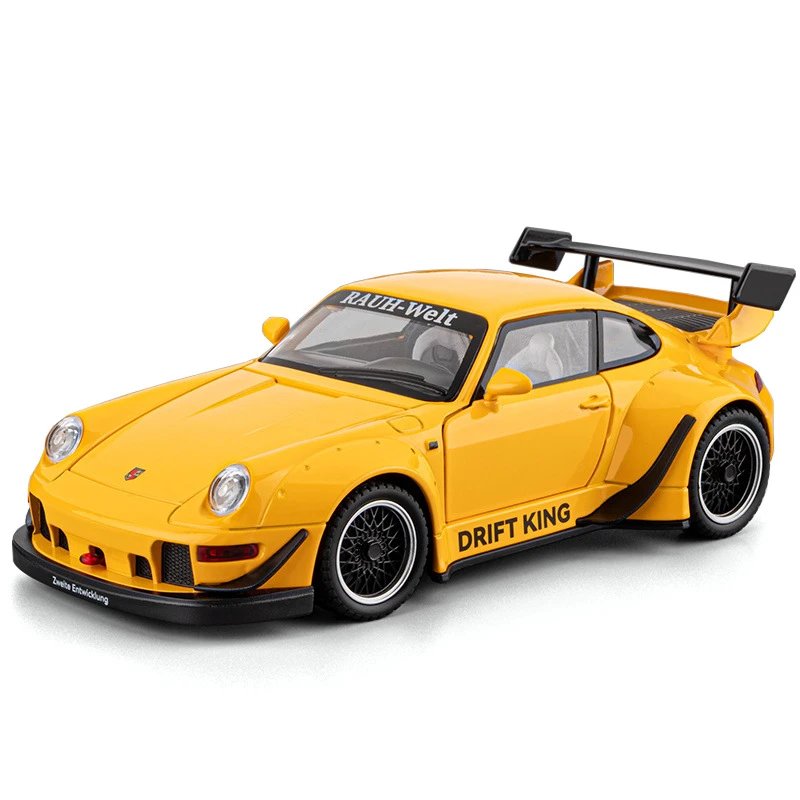 Porsche 911 RWB Diecast Car Model