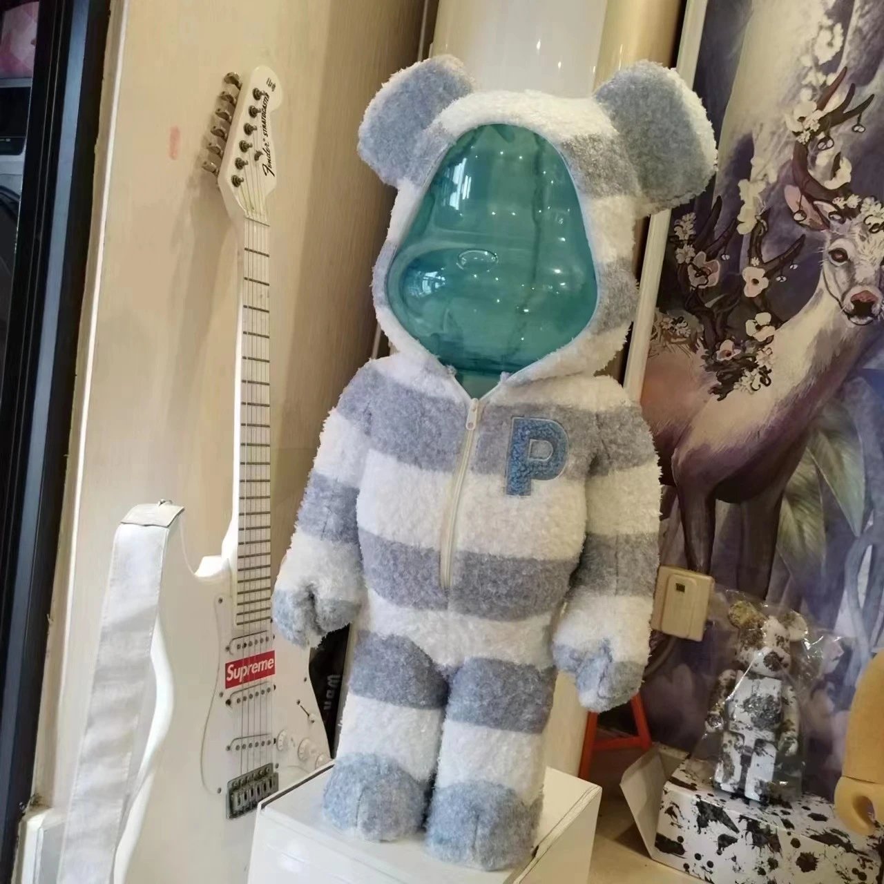 1000%70 CM Blue pajama bear