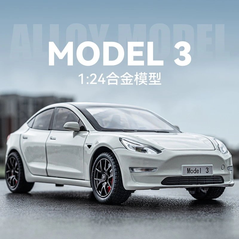 Tesla Model 3 Die-Cast Car Model