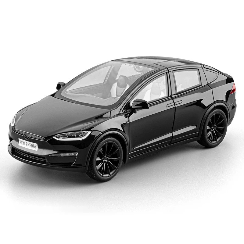 1:24 Tesla Model X Diecast Model Car - Toy Spreadsheet, Collectible Finds - 142501
