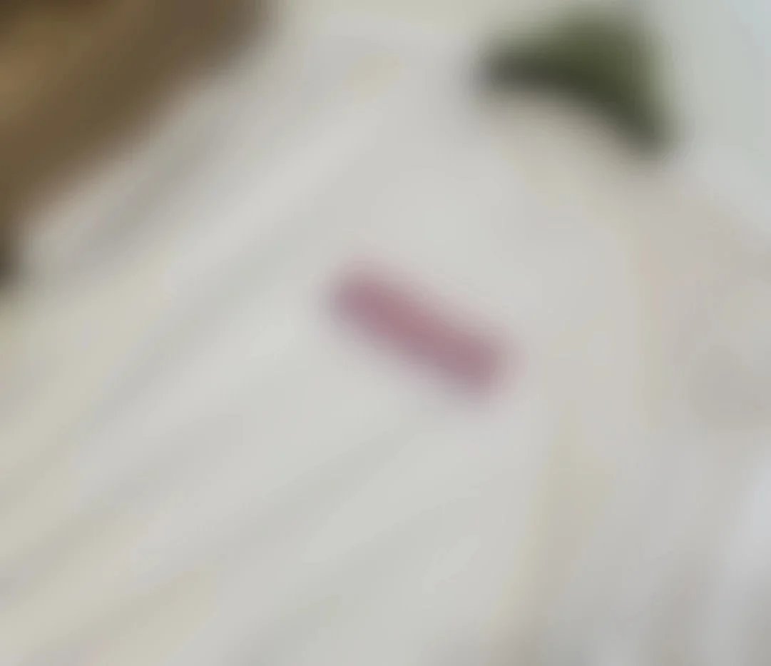 G红字印花短袖杏色