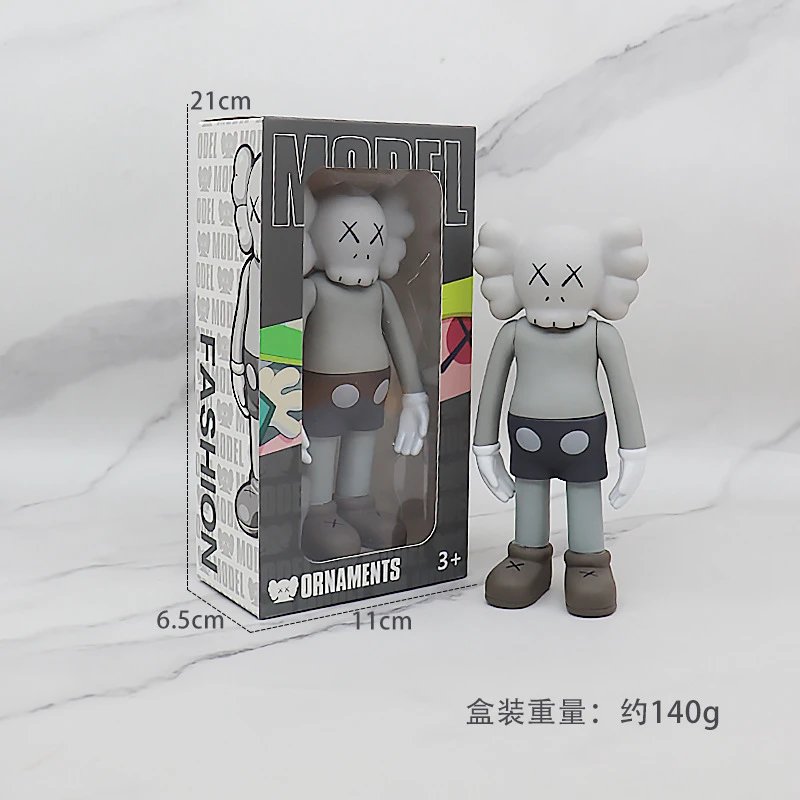 Standing pose, gray color [window box] SKU image