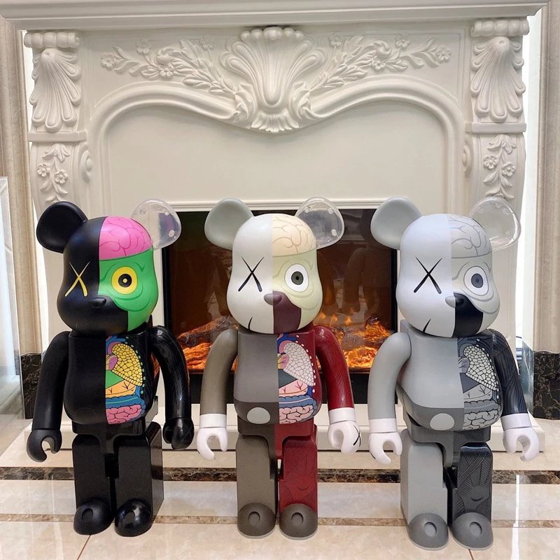Bearbrick 1000% Half-Dissected Collectible Figure - Toy Spreadsheet, Toy Picks - 142405