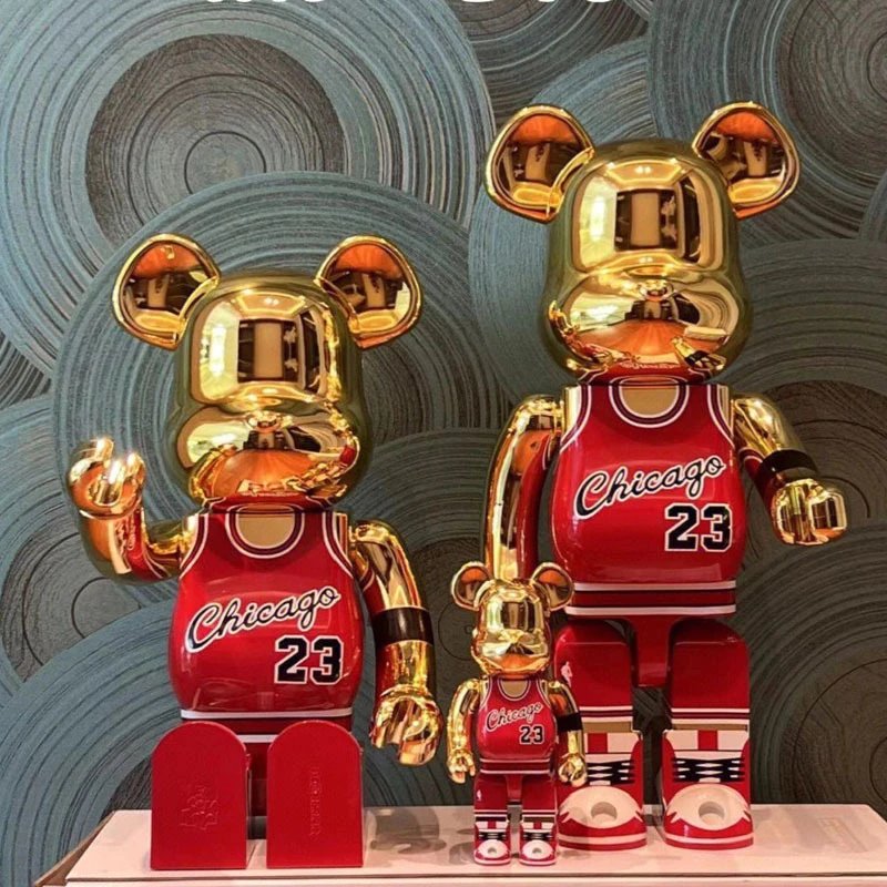 Bearbrick 1000% Michael Jordan Chicago Bulls Jersey Toy Figure