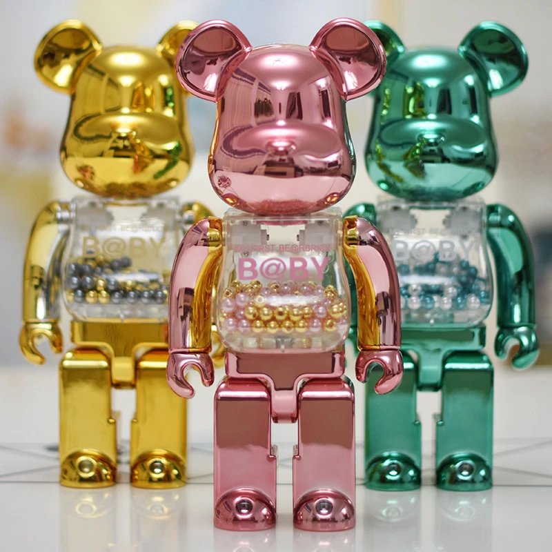 400% Metallic Bear Collectible Figure - Figure List, Toy Spreadsheet, Collectible Picks, Collectible Spreadsheet - 141277