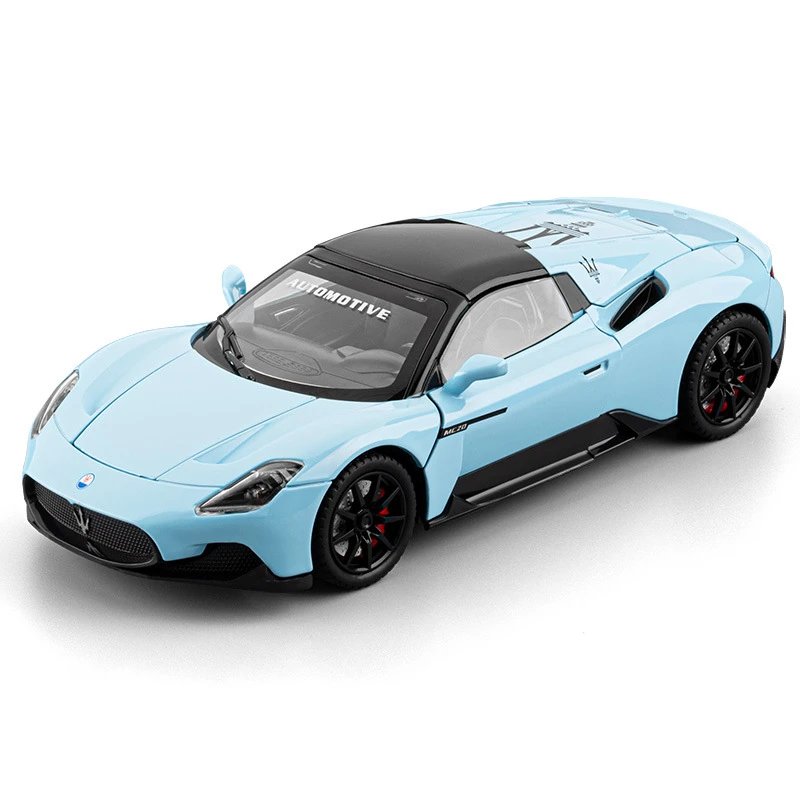 1:24 Maserati MC20 Diecast Sports Car Model - Model Car Spreadsheet, Toy Finds, Diecast Finds, Toy Spreadsheet, Diecast List - 141287