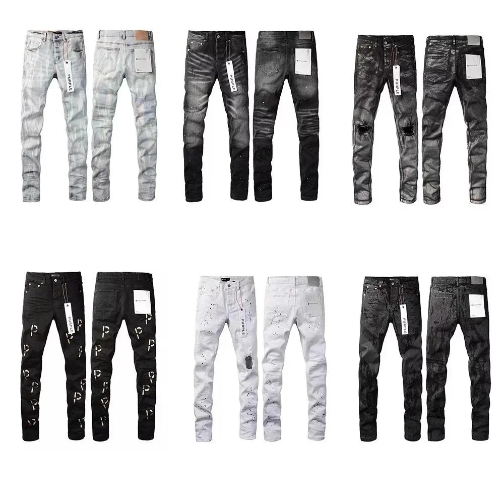 Purple Brand Black Slim Fit Jeans
