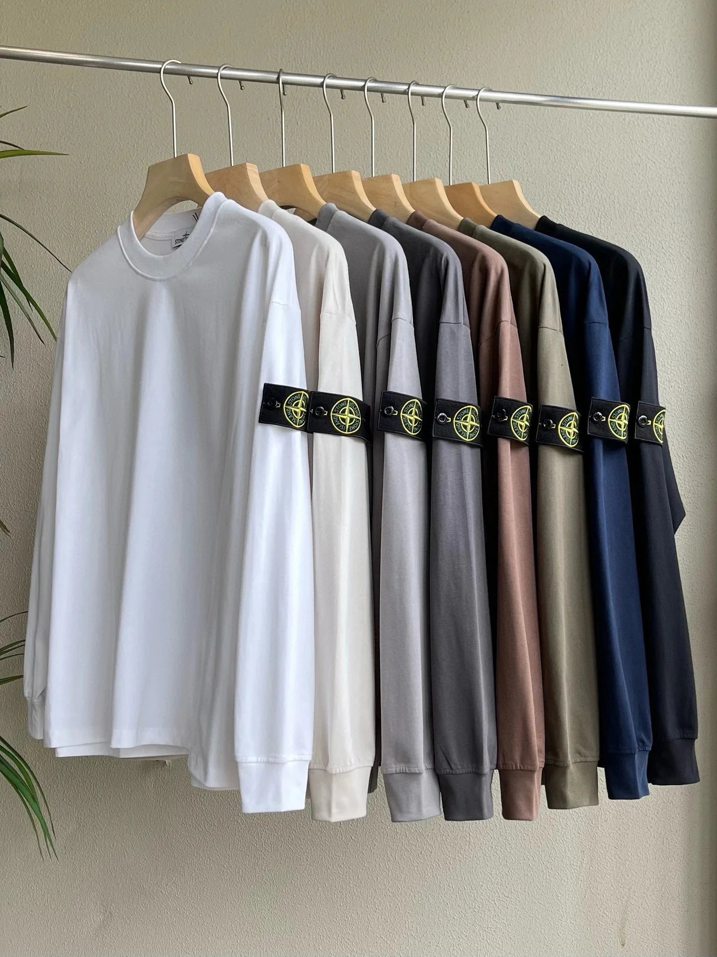 Long Sleeve Crew Neck T-Shirt