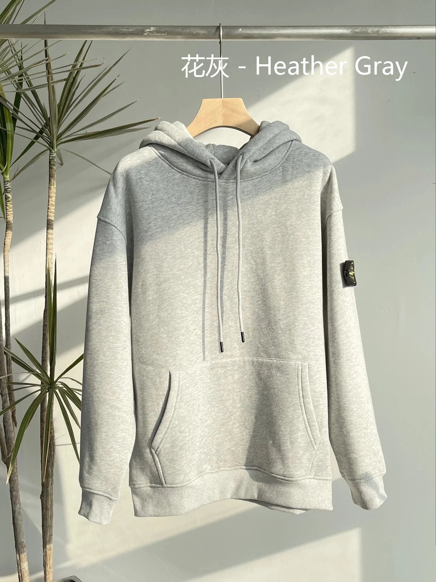 Floral gray - Heather Gray SKU image