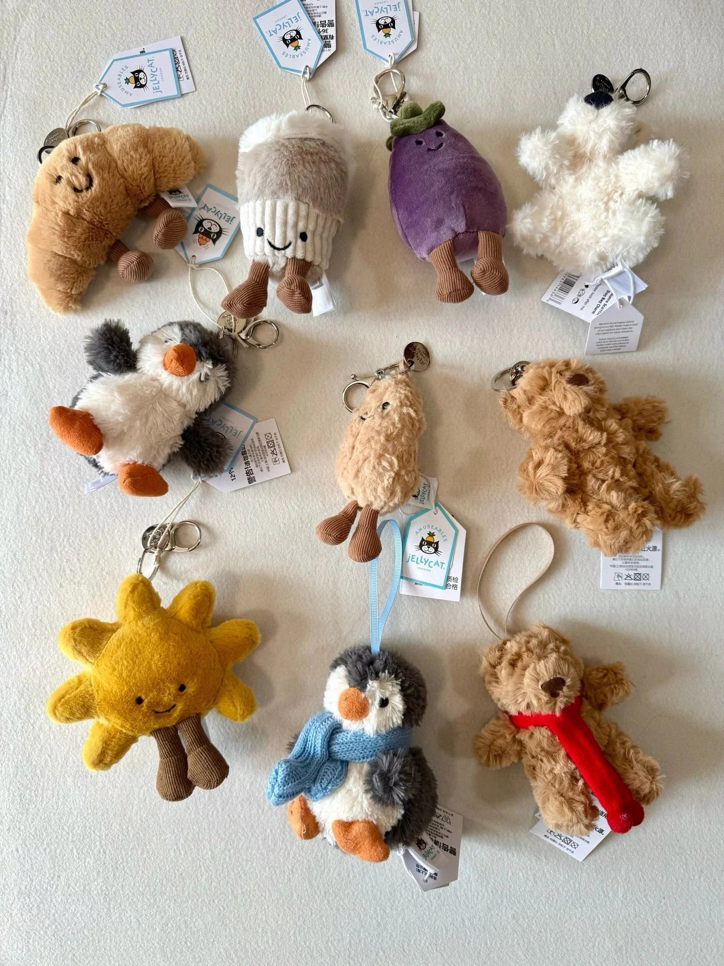 Jellycat Plush Keychain