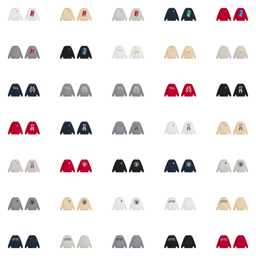 STU hooded Swea T-Shirt collection 10 - 143517