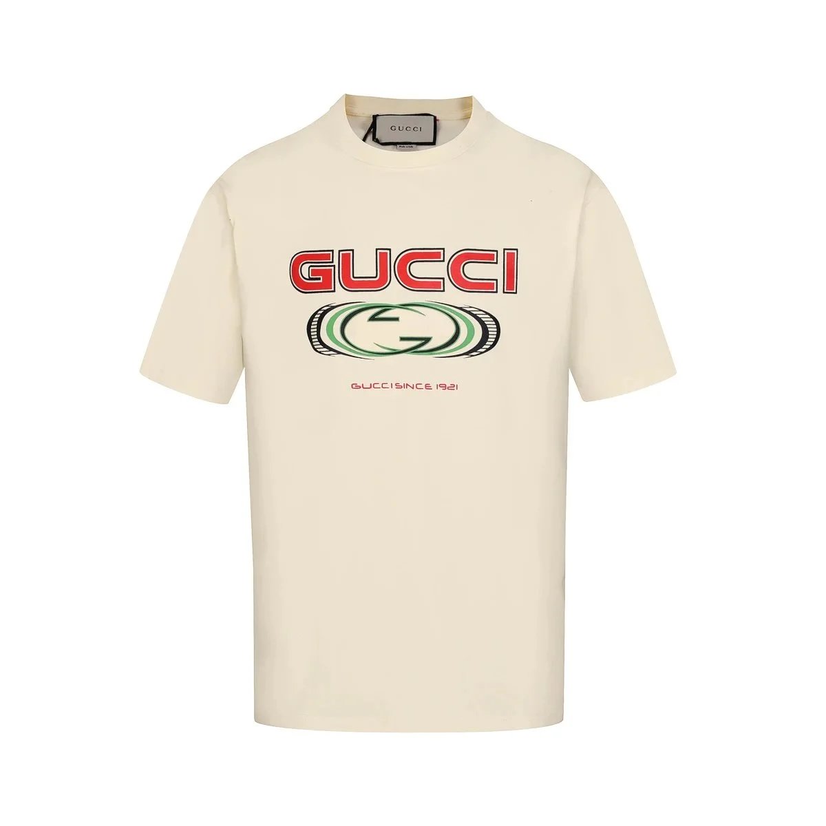 zhongshan-120149, Blue Red Letter-Print T-Shirt - 143698