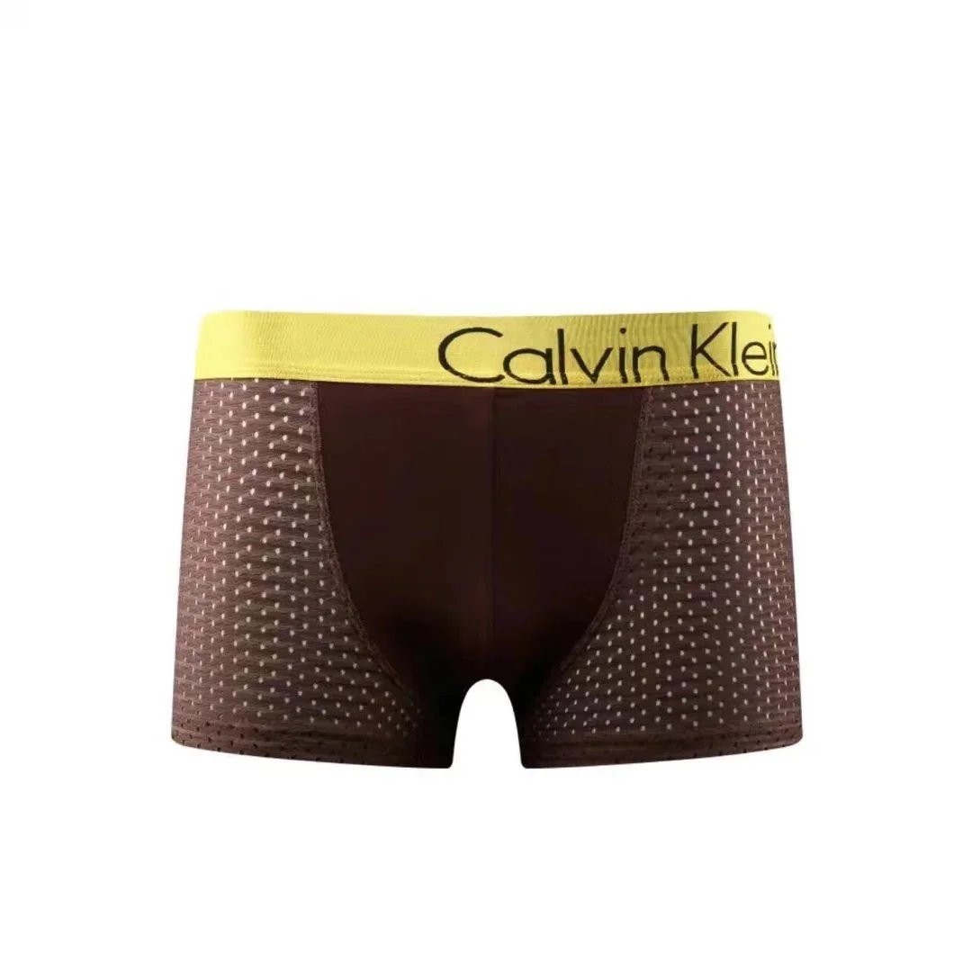 Calvin Klein Mesh Boxer Briefs White Red Brown Black Underwear - 8