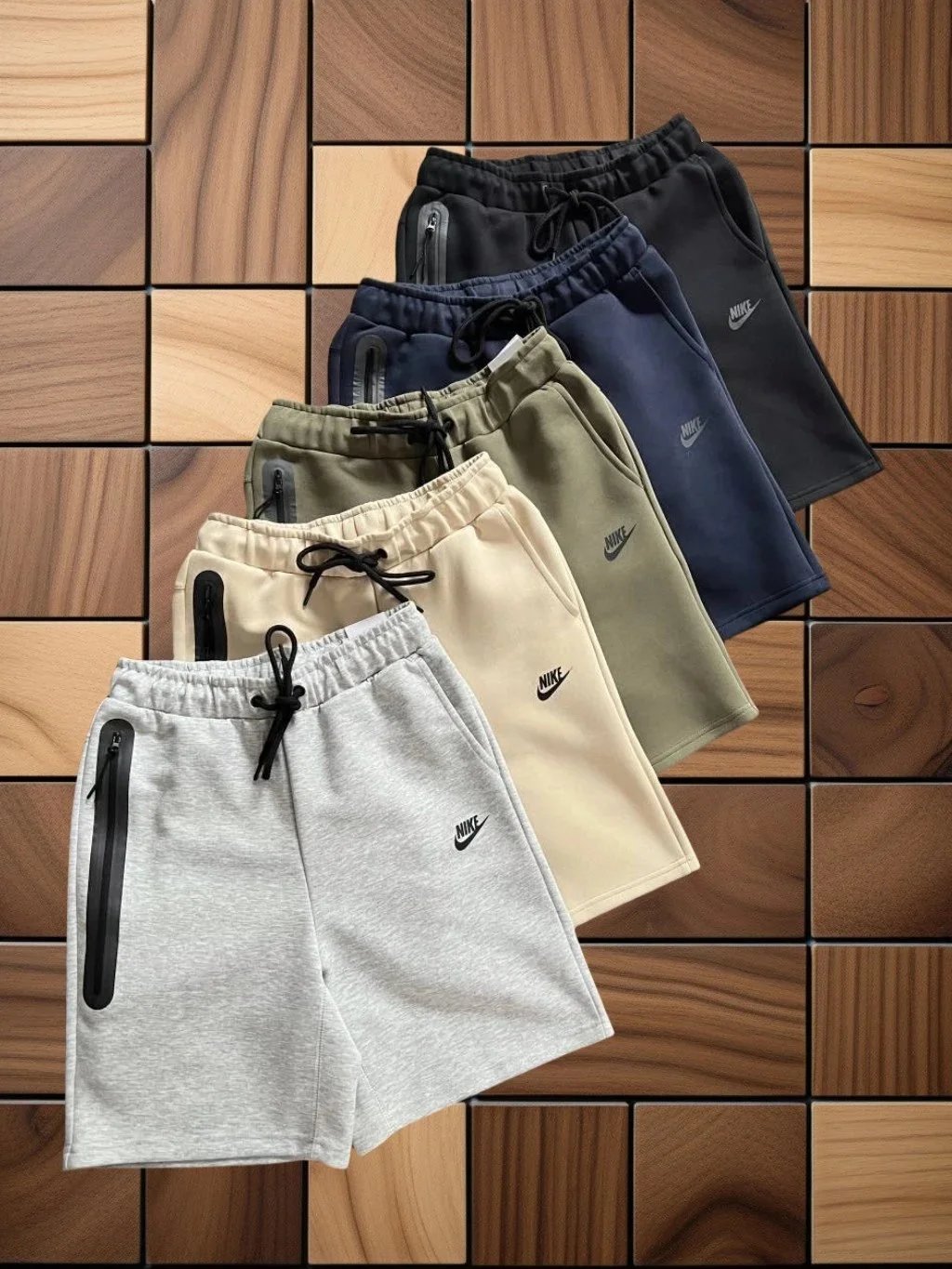 Nike Grey Fleece Shorts