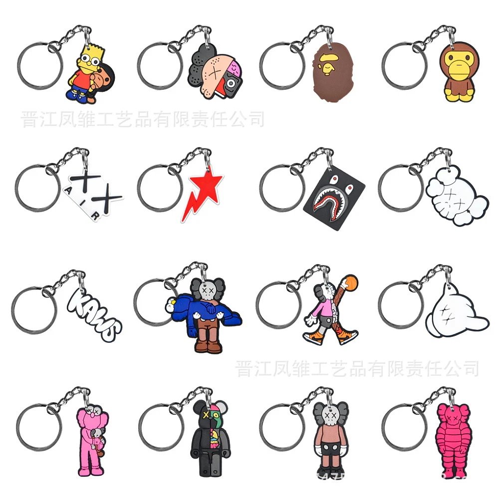 Assorted Cartoon Keychains