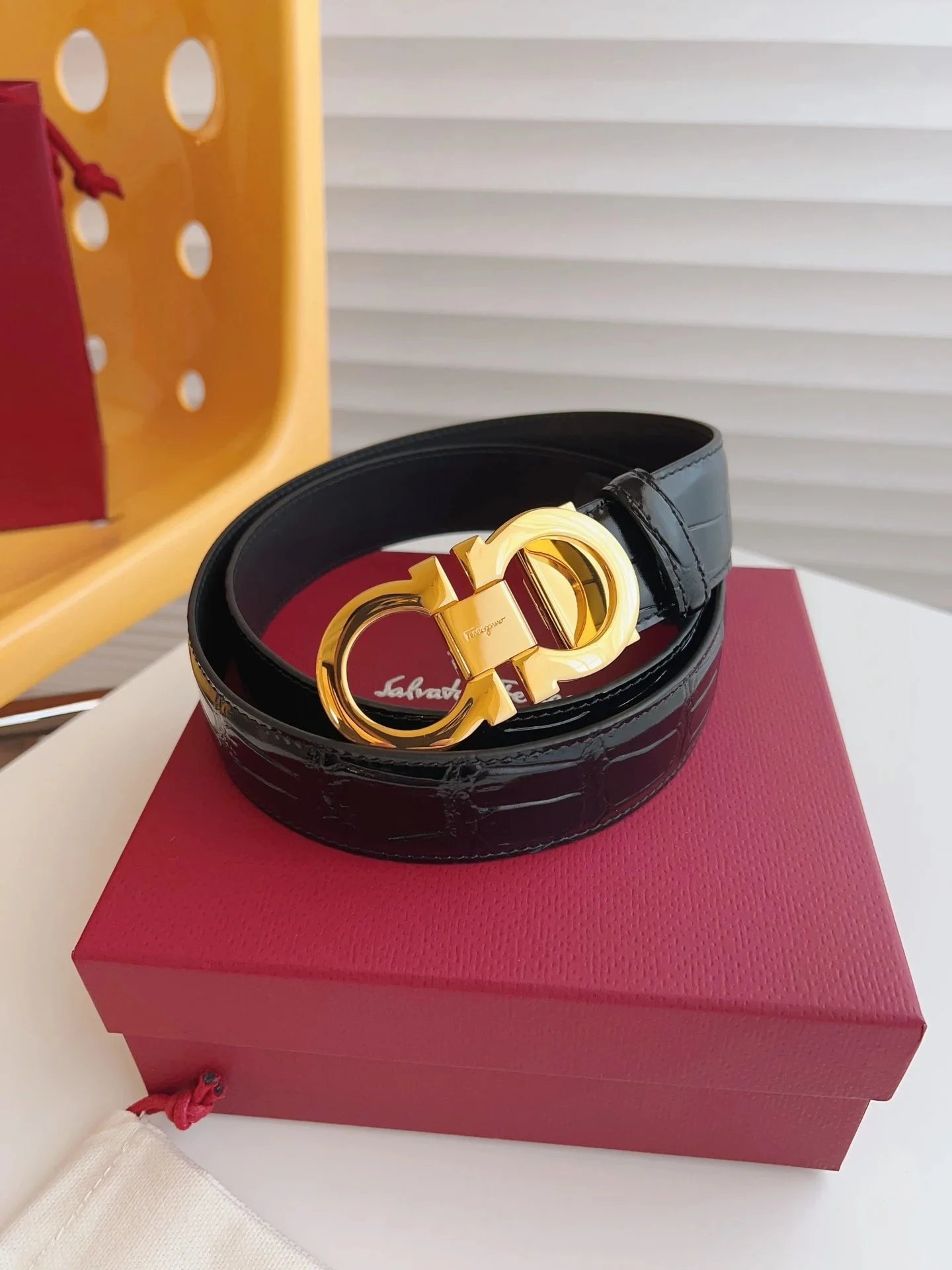 Salvatore Ferragamo Gancini Belt