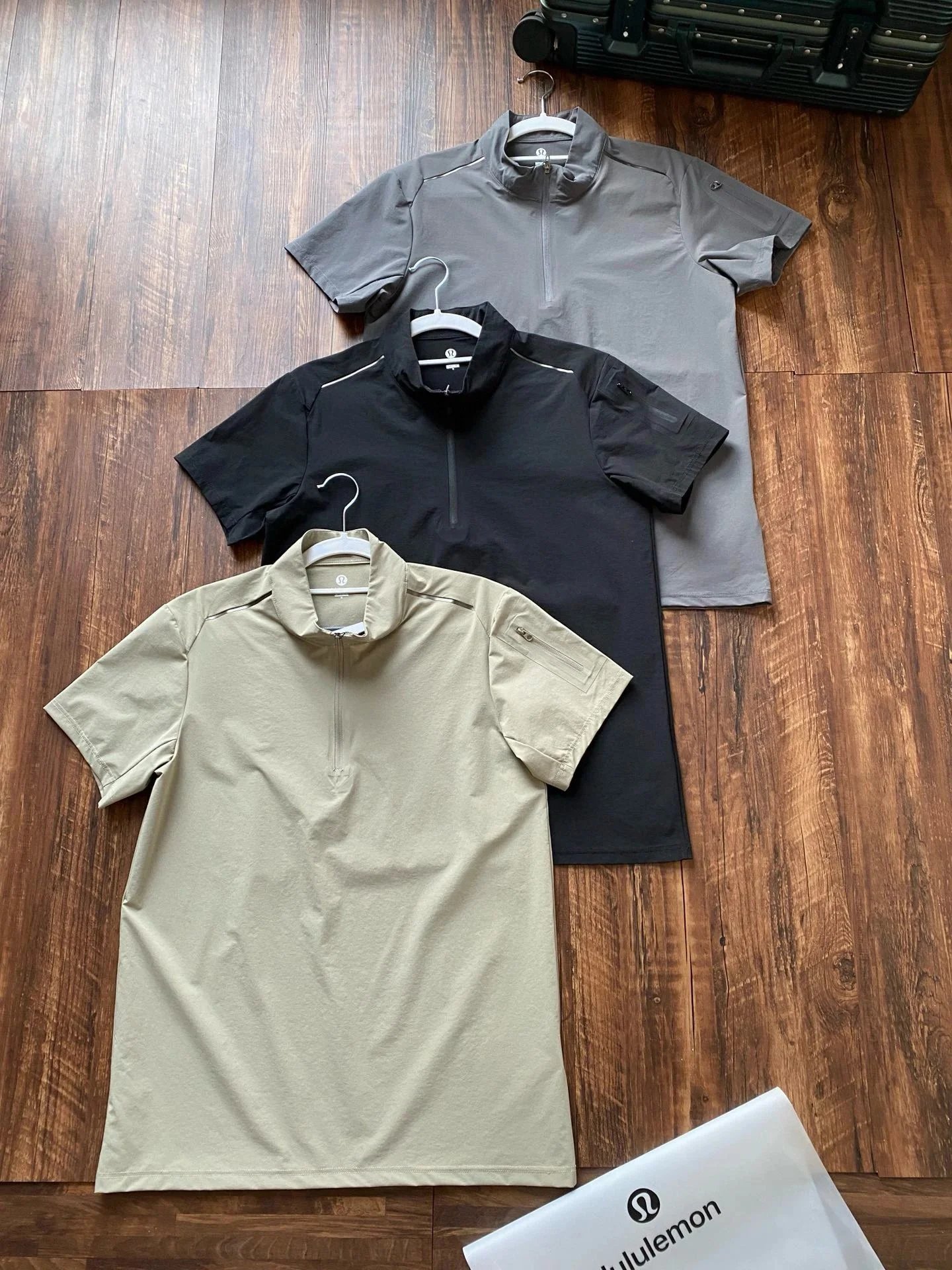 Half-Zip Polo Shirt