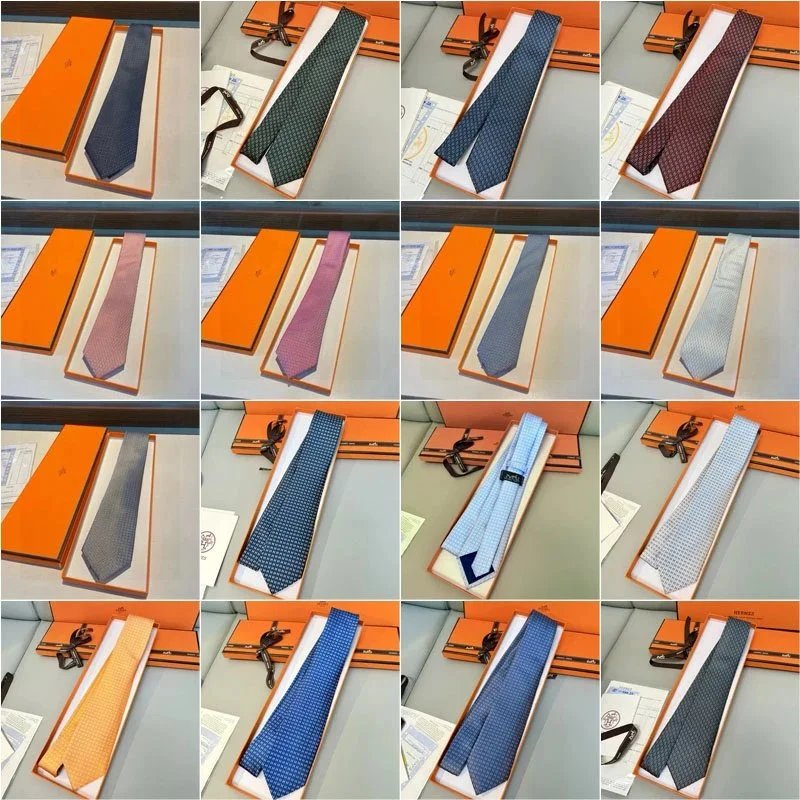 Hermes H Twill Necktie