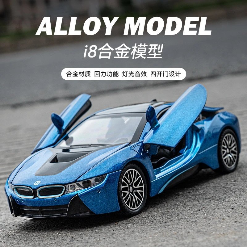 BMW i8 Diecast Car Model