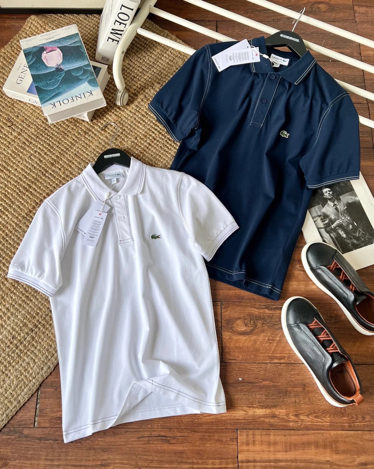 Embroidered Short Sleeve Polo Shirt