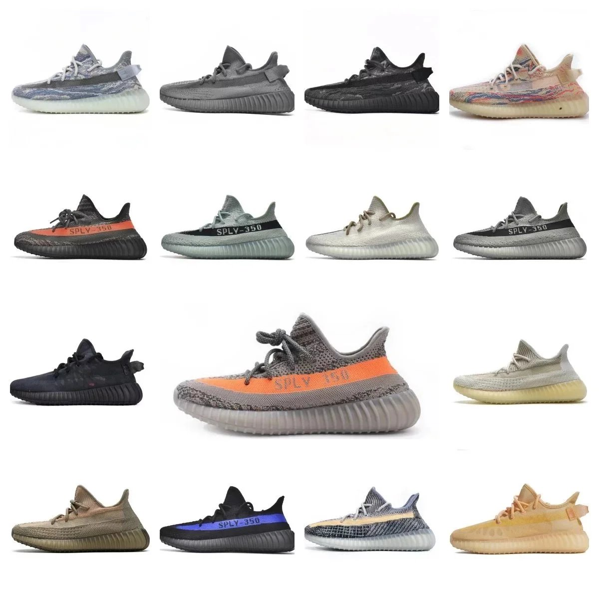 Adidas Yeezy Boost 350 V2 Sneakers in Various Colors