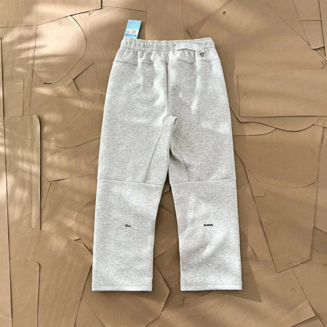 Nike NOCTA Tech Fleece Sweatpants Light Gray - 10