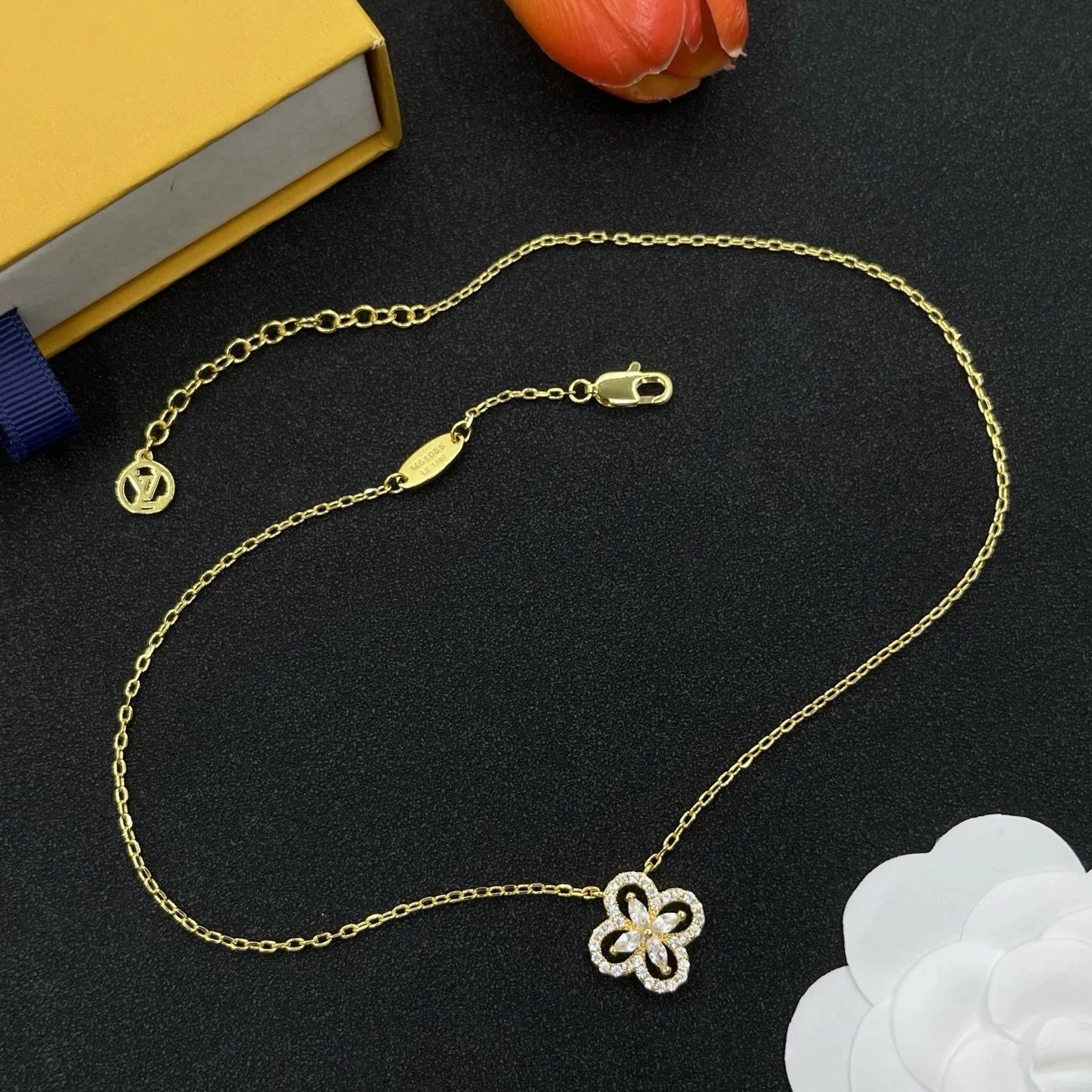 Louis Vuitton Flower Necklace