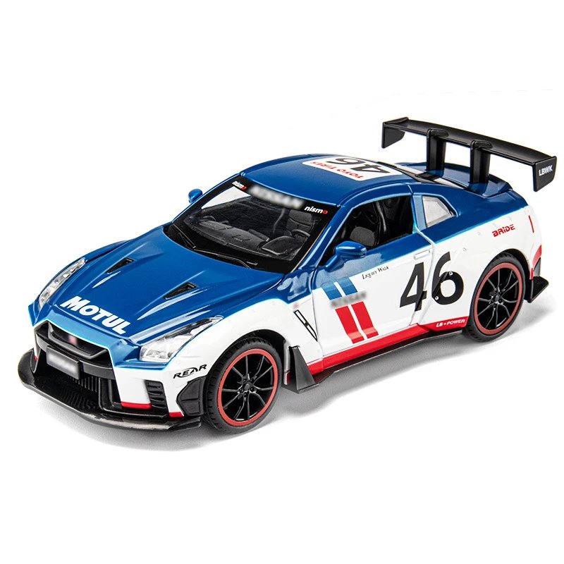 1:24 Nissan GT-R Diecast Model Car - Toy Finds, Diecast Finds, Model Car Finds, Model Car Spreadsheet - 141399
