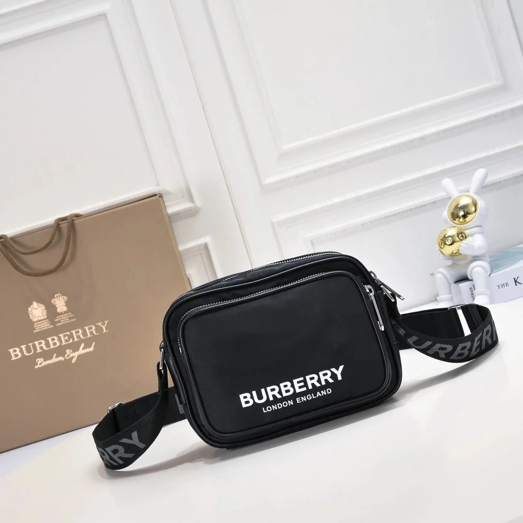 Black Logo Crossbody Bag P240(8374-1) - Bag Spreadsheet, Accessory Finds - 142273