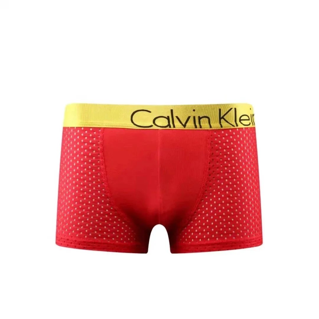 Calvin Klein Mesh Boxer Briefs White Red Brown Black Underwear - 5