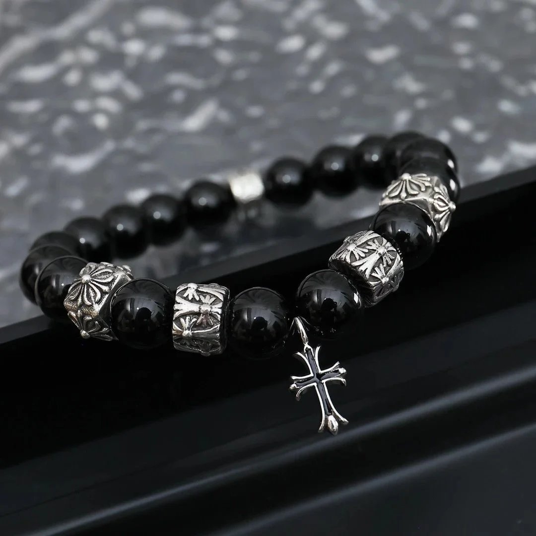 Chrome Hearts Cross Bead Bracelet Bracelet
