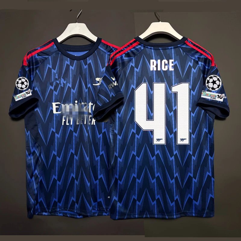 Arsenal x Puma 2023-24 Champions League Third Jersey Navy Blue