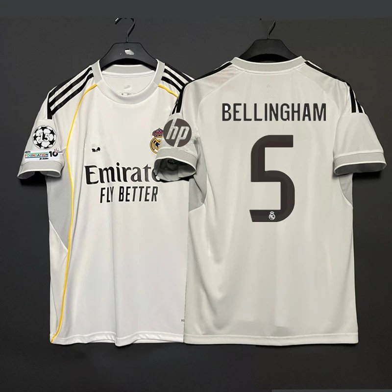 Real Madrid 2024-25 UEFA Champions League Away Jersey White