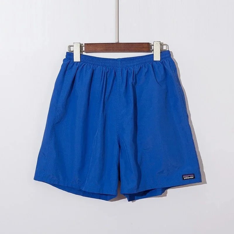Patagonia Shorts Elastic-Waist Outdoor — 8308# Blue