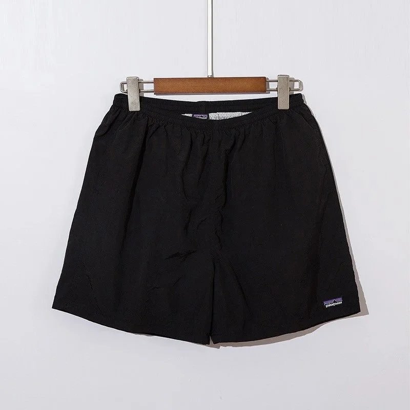 Patagonia Shorts Elastic-Waist Outdoor — 8308# Black