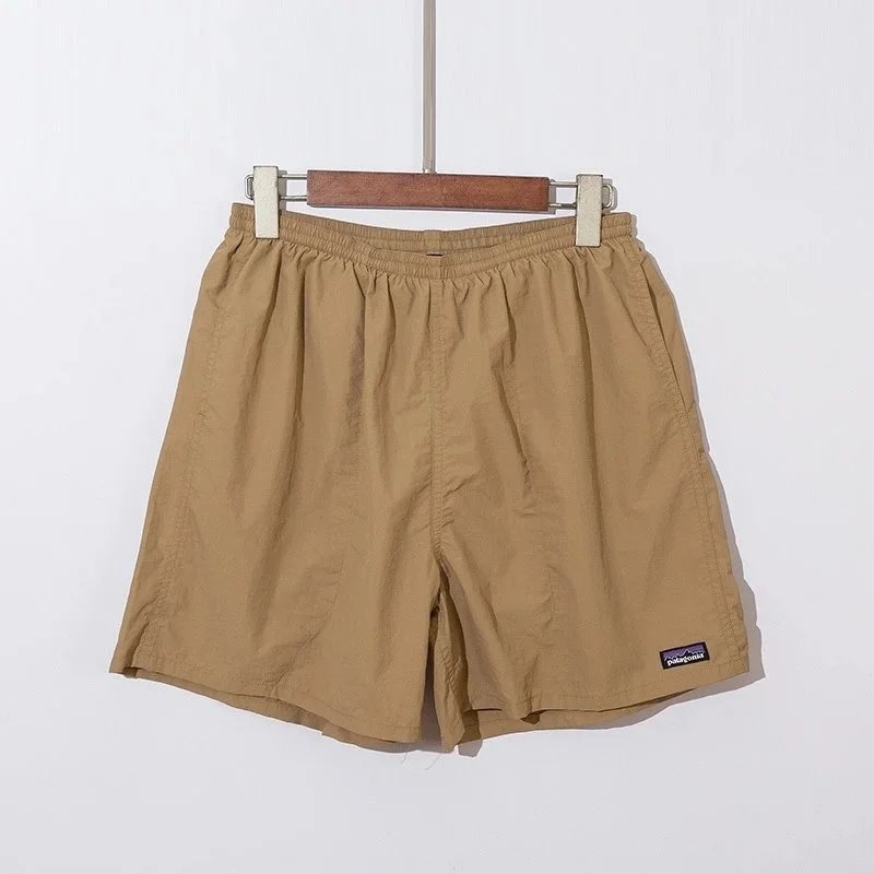Patagonia Shorts Elastic-Waist Outdoor — 8308# Khaki