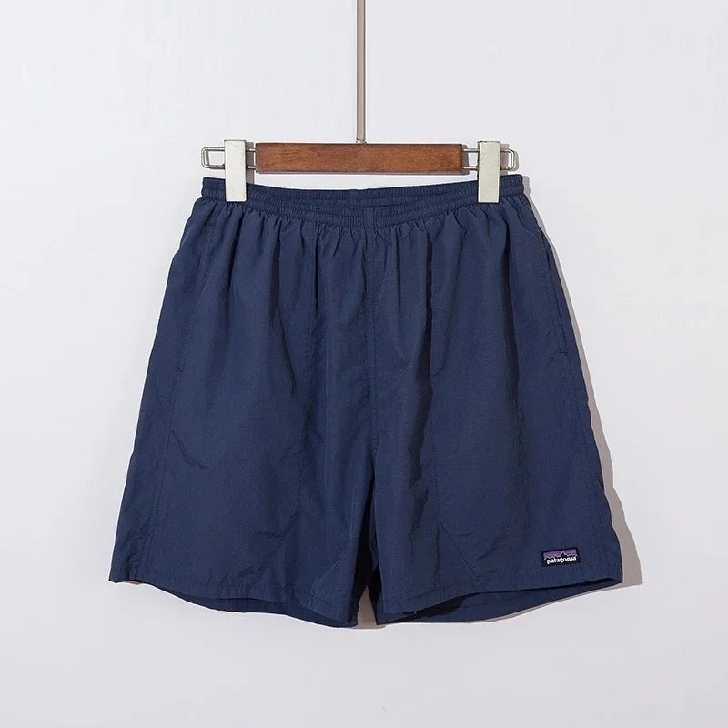 Patagonia Shorts Elastic-Waist Outdoor — 8308# Dark Blue