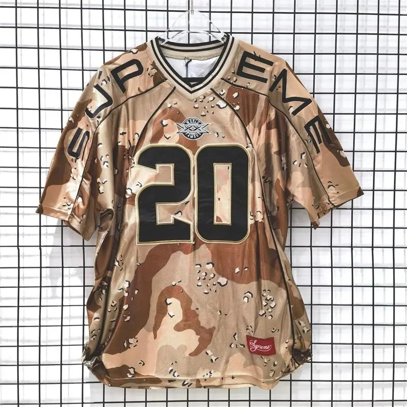 Supreme x Mitchell & Ness Camo Football Jersey