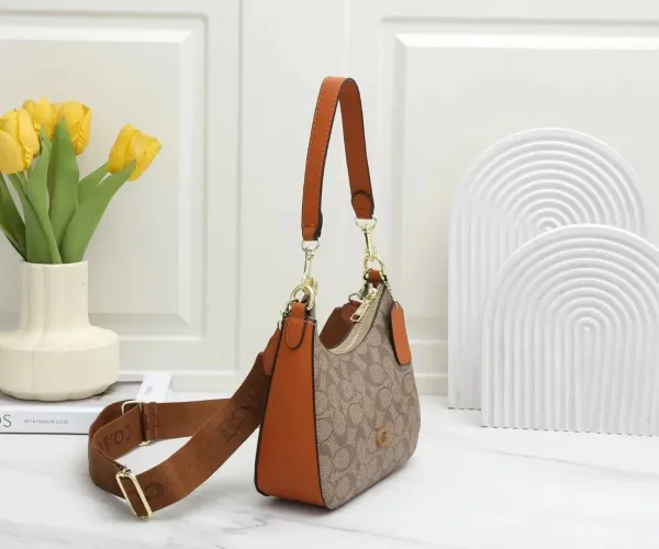 Coach Tabby Mini Shoulder Bag Beige Crossbody Bag - 3
