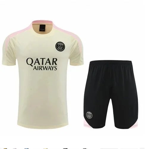 CBF Brazil Training Jersey and Shorts Set Navy with Lime Green Accents - 7
