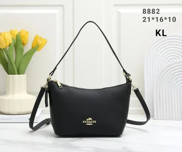 Coach Hobo Bag Black Shoulder Bag - 1