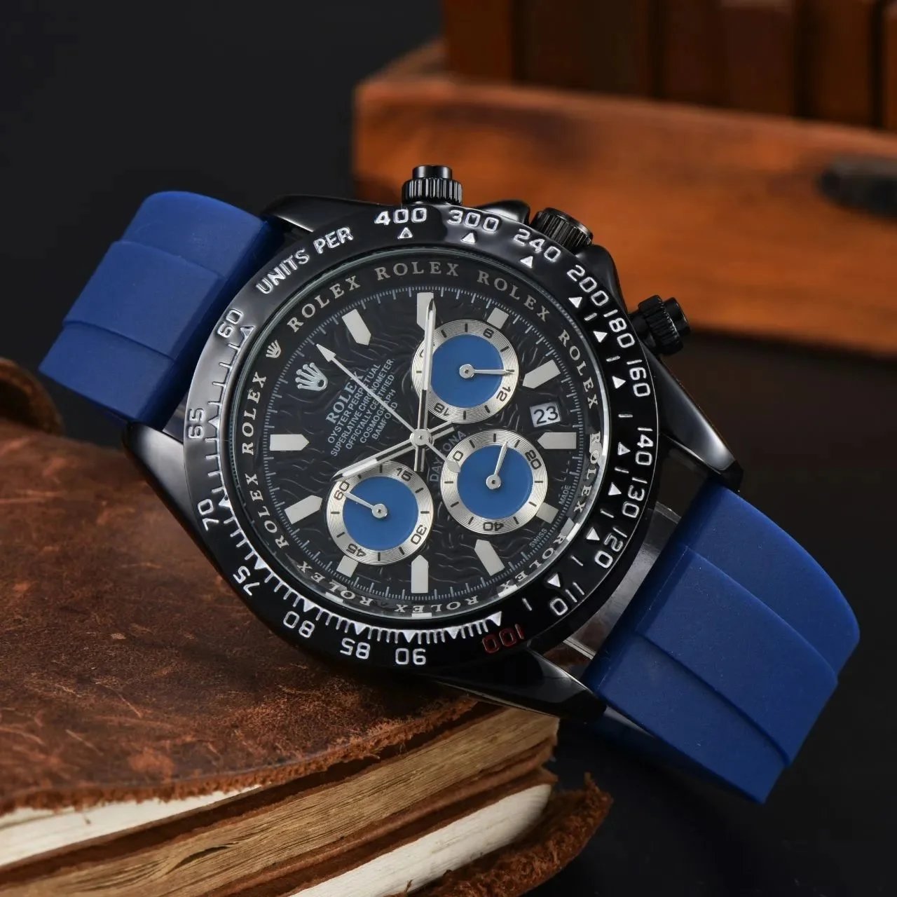 Rolex Daytona x Jean-Michel Basquiat Multicolor Chronograph Watch - 11