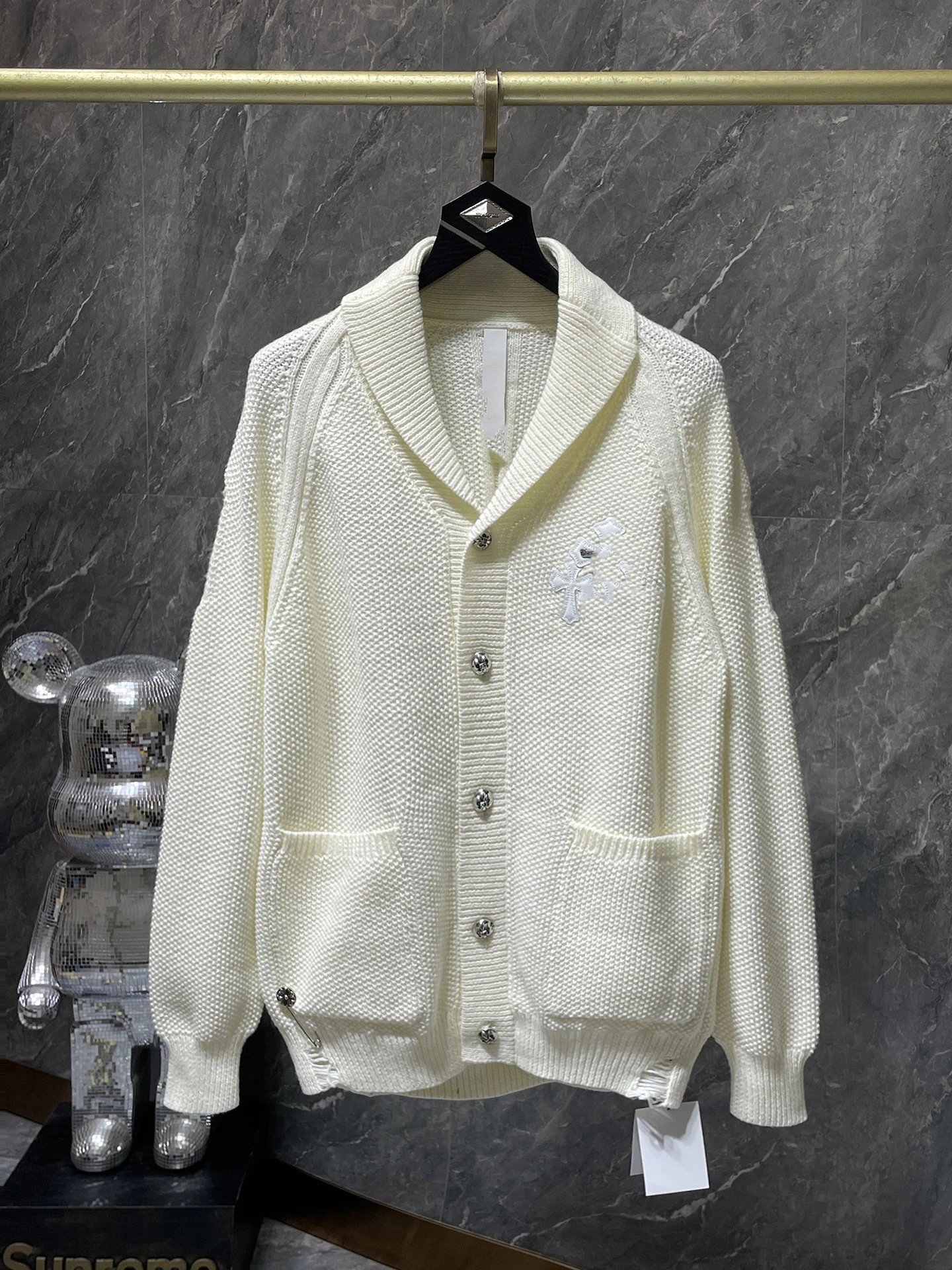 Autumn Winter Ch New Style Banana Collar Wool Leather 2