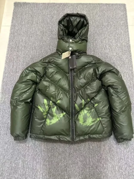 Nike Handprint Puffer Jacket Army Green/Black - 2