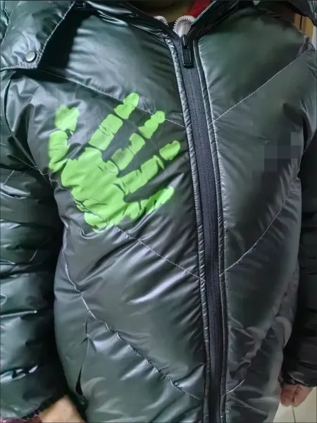 Nike Handprint Puffer Jacket Army Green/Black - 9