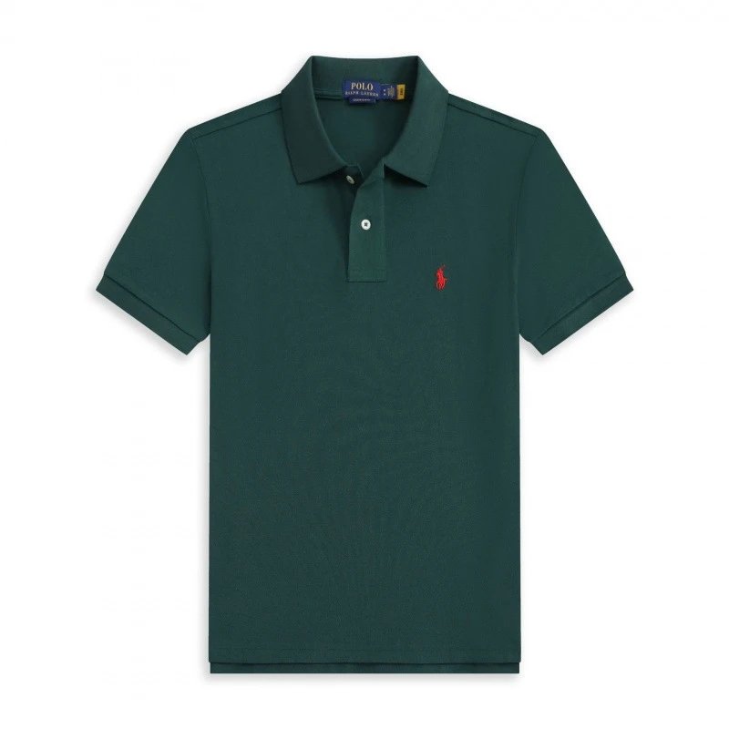 Polo Ralph Lauren Shirt Small Pony Logo Dark Green